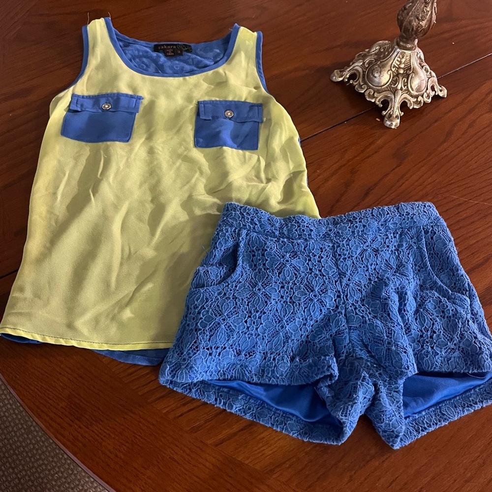 Takara Kids Matching Set - Yellow and Blue